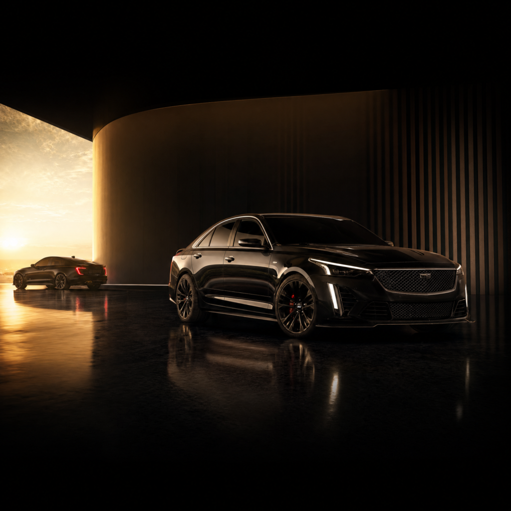 Editorial header image for the Adam Huber Car Sales article on cadillac v-series.